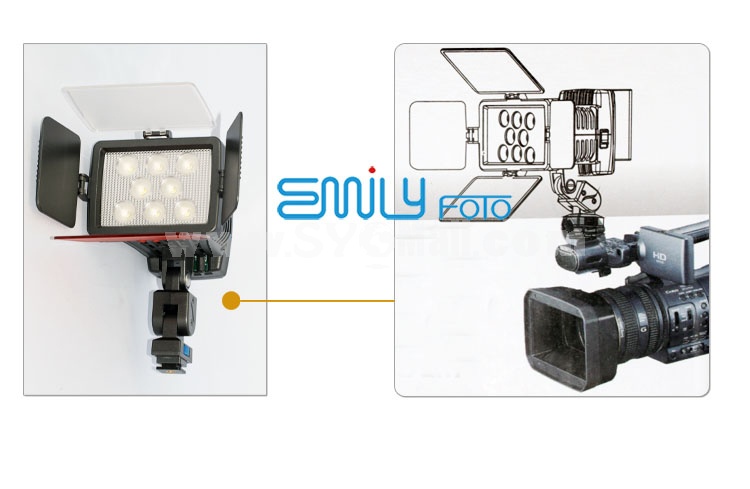 LED 5080 Video Light for Camera DV Camcorder Lighting Lamp
