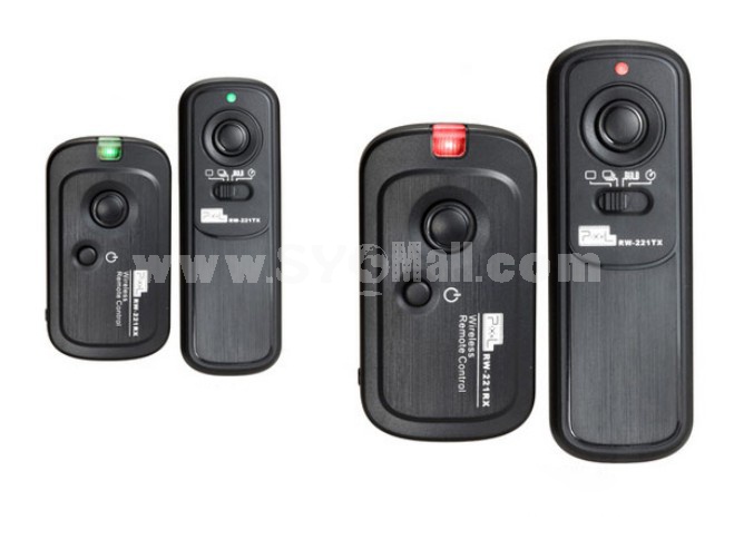 PIXEL RW-221 DC2 Codeless Shutter Release Controller for Nikon D90 D600 D7000 D3200 D5100