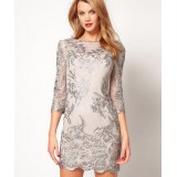 Wholesale - Karen Millen Lace and Embroidery Dress DN257