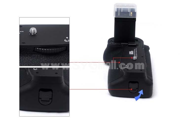 Pixel Battery Grip for Canon 60D (BG-E9)