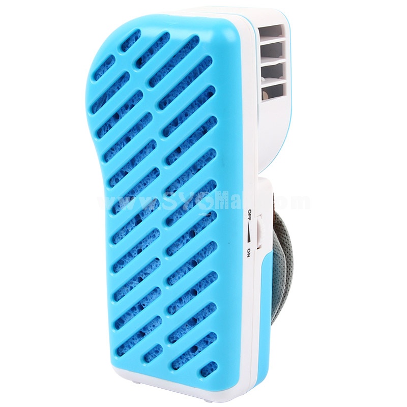 Handheld Water Spray Silent Air Conditioning Handy Cooler Mini Fan USB (E8607)