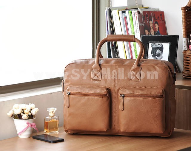 Classic Boston Style Extra Capacity Travelling Shoulder Bag
