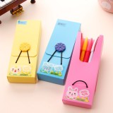 Wholesale - Cute Buttoned Cartoon Pencil Box (W2133)