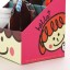 Desktop Storage Box Cartoon Girl & Bear Style Pen DIY (W2117) 
