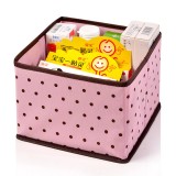 Wholesale - Cosmetics Box Storage Box Dots Style Pink (SN2006)