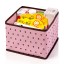Cosmetics Box Storage Box Dots Style Pink (SN2006)