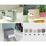 wholesale - Tissue Box Storage Box Multi-Purpose Brief Pure Color ABS (K1001)