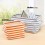 Storage Basket Box Stripes Pattern Cotton&Linen Candy Color Big Size (SN1473)