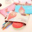 Mini Storage Bag/Pouch for stationery/Bills Canvas Lovely Girl in Red Hat (W2156)