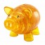 94-in-1 3D Piggy Pattern Crystal Jigsaw Puzzle 2Pcs