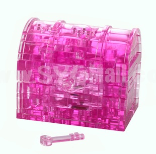 47-in-1 3D Box Crystal Jigsaw Puzzle 2Pcs