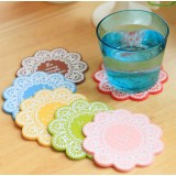 Wholesale - Stylish Retro Lace Coaster 2PCs
