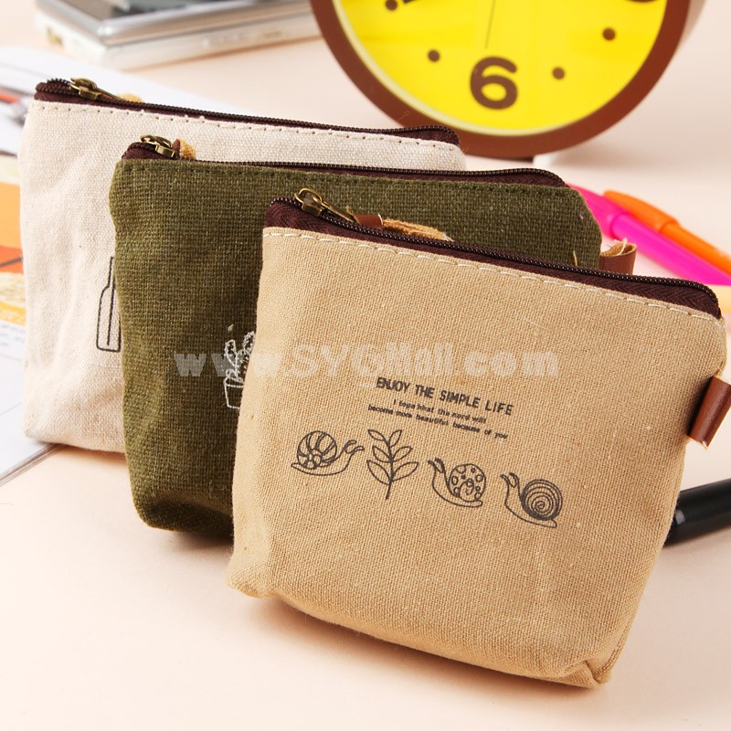 Handbag/Storage Bag/Cosmetic Bag/Purse Multi-Purpose Cotton & Linen (K0239)