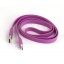 Micro USB Data & Charger Flat Cable for Samsung/MOTO/HTC 3.3 Ft