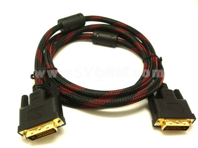 YELLOW KNIFE DVI to DVI Digital Dual Link Cable 6.6 Ft