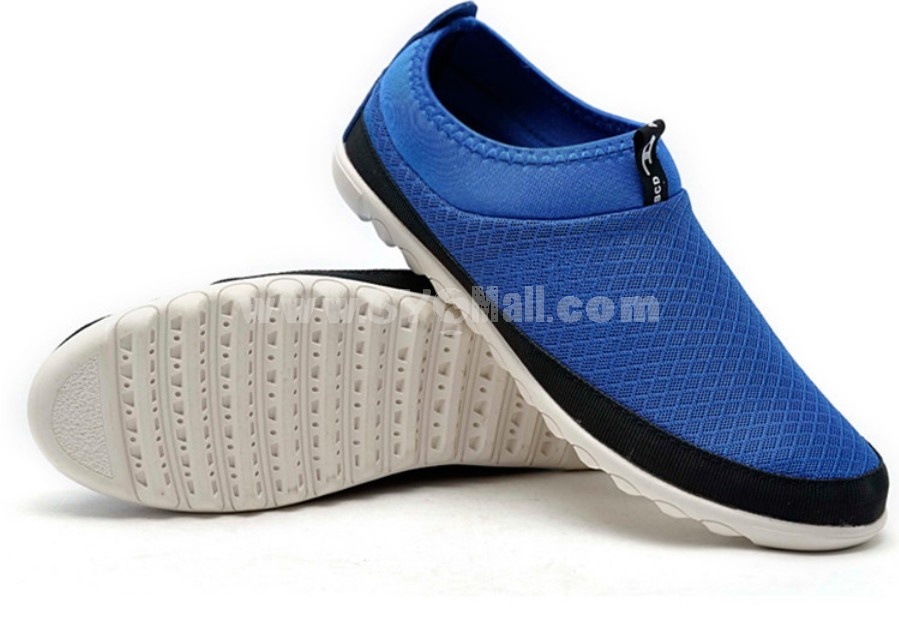 GOUNIAI Men's Breathable Mesh Upper Runnig Shoes Outdoor Shoes
