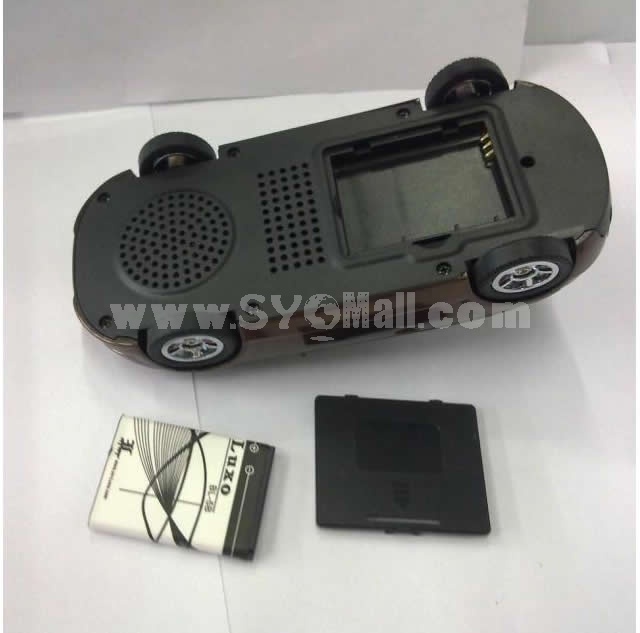 Car Speaker Audi TT Shaped with FM Radio and LED Display,  Supports MicroSD Card, High Quality Bass