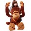 Cartoon Monkey Style 110cm/43" PP Cotton Stuffed Toys