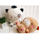 Wholesale - Cartoon Couple Cat 40cm/16" PP Cotton Stuffed Animal Plush Toy - One Pair