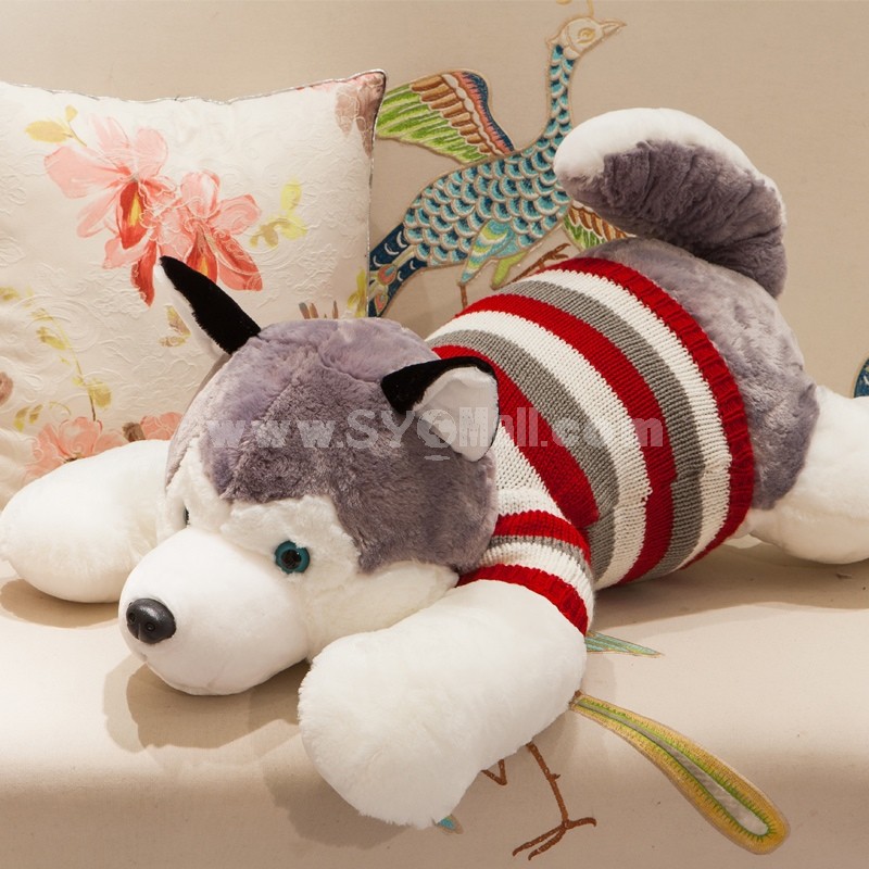 Cute Huskie Pattern 50cm/20" PP Cotton Stuffed Toys