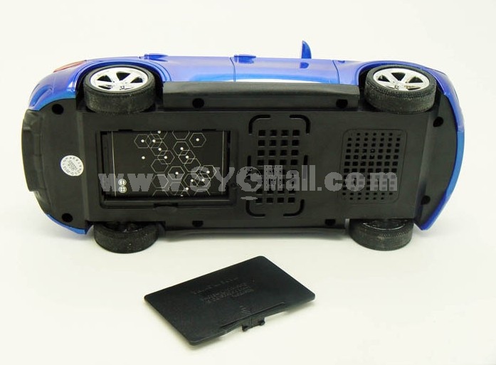 Car Speaker Porsche Cayenne Shaped with FM Radio and LED Display,  Supports MicroSD Card, High Quality Bass