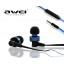 AWEI S90VI Flat Wire Dynamic In-Ear Headphone with Microphone