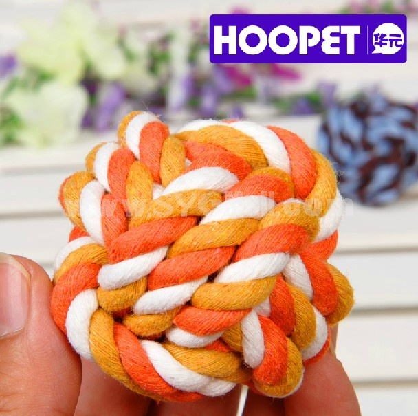 HOOPET Pet Toy Cotton Rope Ball for Dog