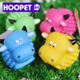 Wholesale - HOOPET Cartoon Cow Shaped Glycine Squeaking Toy Pet Toy