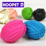 Wholesale - HOOPET Rugby Shaped Tooth Cleaning Chew Ball with Sound Pet Toy