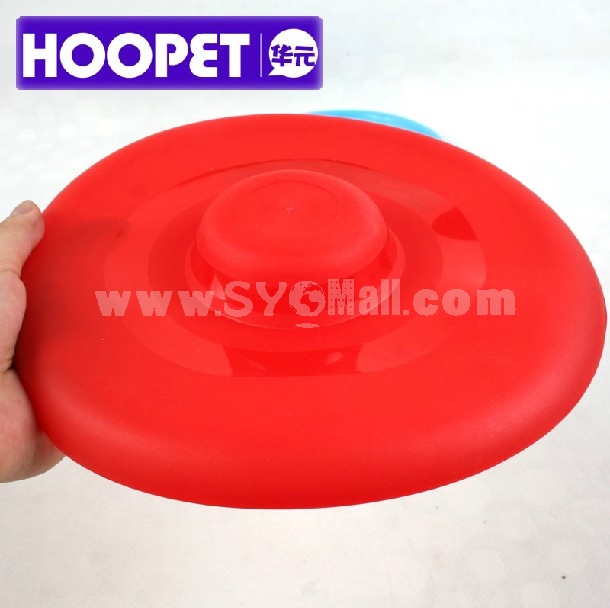 HOOPET PVC Dog Traing Frisbee Chew Toy Pet Toy