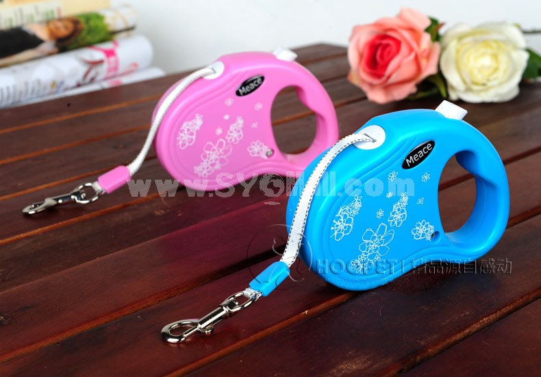 39inch Automatic Retractable Leash for 12kg Dogs No Collar 