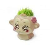 Wholesale - Vogue Horticulture DIY Mini Green Plant YoCi Ceramic Stand Pattern Plant 