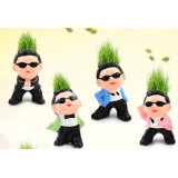 Wholesale - Vogue Horticulture DIY Mini Green Plant PSY Ceramic Stand Pattern Plant 