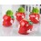 Vogue Horticulture DIY Mini Green Plant Strawberry Ceramic Stand Pattern Plant 