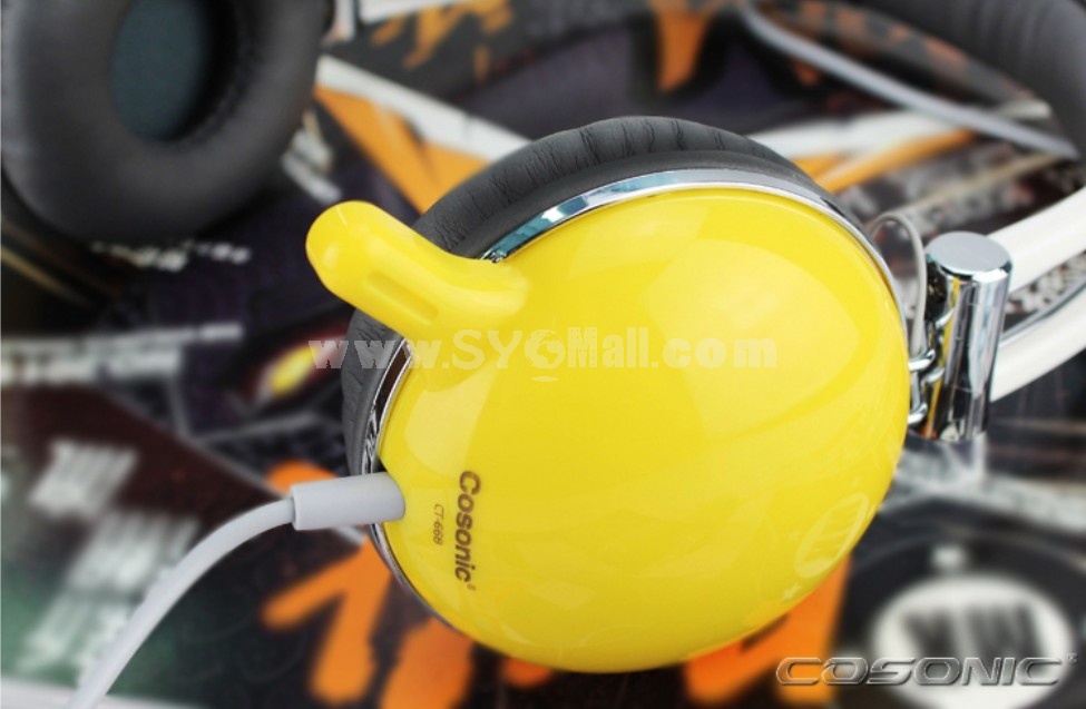 COSONIC Adjustable Circumaural Stereo Headphone CT-668