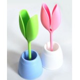Wholesale - Multi-function Flower Style Pen Container Mobile Phone Holder 