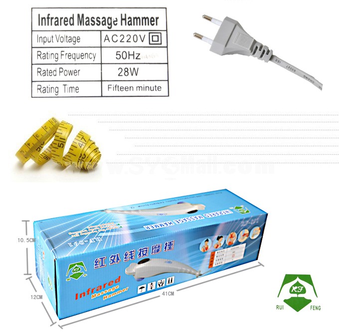 High Quality Infrared Massage Stick RF-891 Massage Hammer