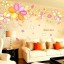 LEMON TREE Removable Wall Stickers Romantic Flowers 118*39 in