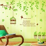 Wholesale - LEMON TREE Removable Wall Stickers Sweet Garden 59*35 in