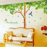Wholesale - LEMON TREE Removable Wall Stickers Tree and Birds 79*130 in