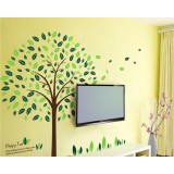 Wholesale - LEMON TREE Removable Wall Stickers Tree and Leaves 27*59 in