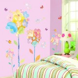 Wholesale - LEMON TREE Removable Wall Stickers Colored Cartoon Trees for Children Room 31*43 in