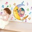 LEMON TREE Removable Wall Stickers Music Girl for Children Room 19*67 in