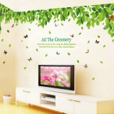 Wholesale - LEMON TREE Removable Wall Stickers Ultra Large Fresh Leaves 126*39 in