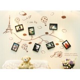 Wholesale - LEMON TREE Creative Wall Photo Frame with Branches Stickers 7 pcs Set