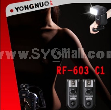 Yongnuo RF-603 C1 2.4GHz Radio Wireless Remote Flash Trigger for CANON