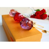 Wholesale - Creative Crystal Rose Shaped Craft for Home Decoration