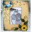Class Vintage Style Flower and Birds Photo Frame