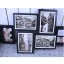 Classc Black and White 4 Combo Photo Frame