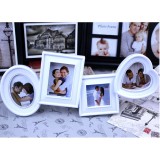 Wholesale - Modern Simple Style Heart Shaped 4 Combo Photo Frame